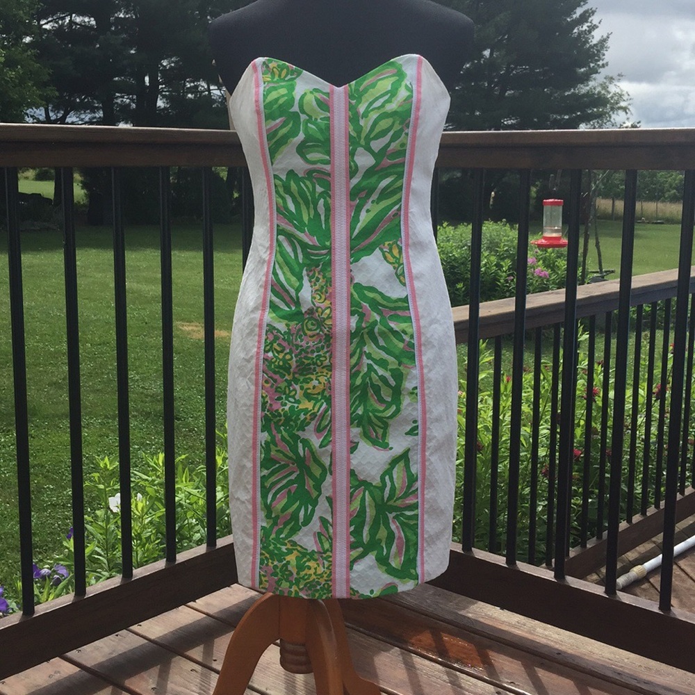 Lilly Pulitzer Strapless Dress